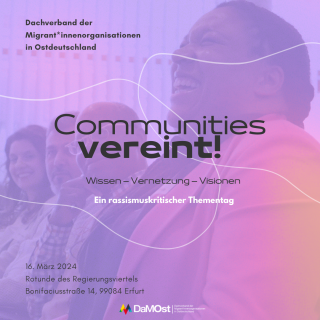 Titelblatt Tagungsbericht Communities vereint!